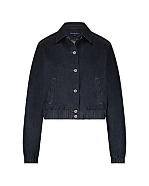 Red Button Bomber srb4749 denim forever blue