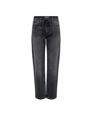 Only Onlgypsy hw straight stretch sik559 dnm black denim
