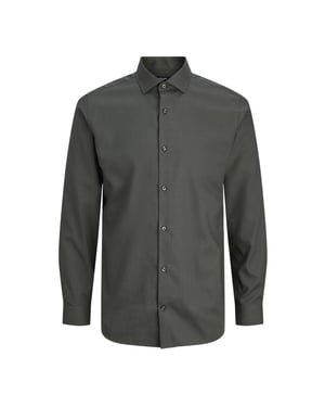 Jack & Jones Jprblaparker shirt ls noos antraciet