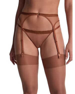 Sheer Emotion Suspender Belt