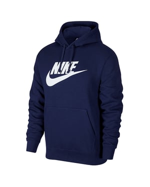NIKE Mens Hoodie Sportswear Club Fleece Graphic Pullover Sweat