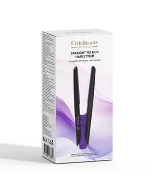 ErthSkin Rakt Fix Mini Hårstyler Svart