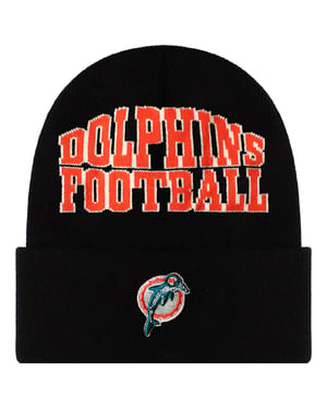 Mitchell & Ness NFL Miami Dolphins Origins Knit Beanie