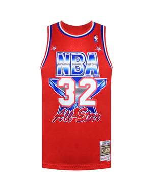 Mitchell & Ness NBA Magic Johnson #32 All Star West Retro Jersey
