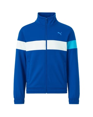 Puma Logo Kids Blue Track Jacket