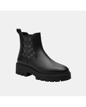 Lucy Lug Sole Leather Chelsea Boot