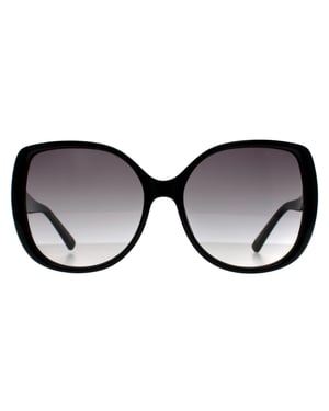 Kenneth Cole Reaction Butterfly Womens Shiny Black Grey Gradient KC2967