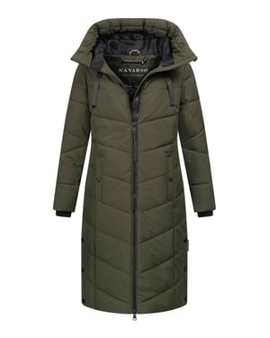 Navahoo Smacking Bear Quiltad vinterkappa för kvinnor – varm och elegant