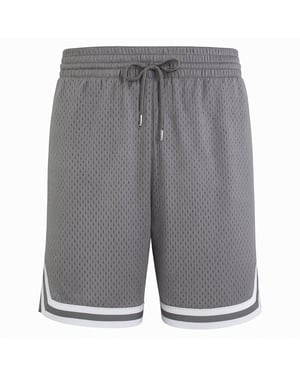 Mitchell & Ness Basic Mens Grey Shorts