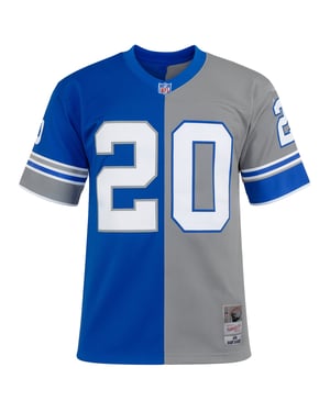Mitchell & Ness NFL Detroit Lions 20 Sanders Mens Split Legacy Jersey