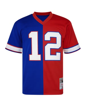Mitchell & Ness NFL Buffalo Bills 12 Kelly Mens Split Legacy Jersey