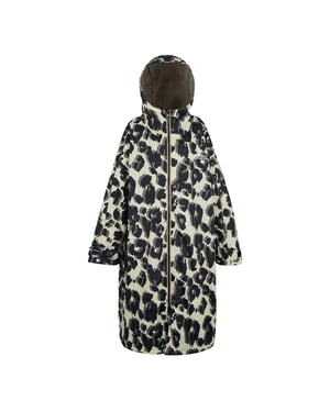 Regatta Unisex Adult Leopard Print Changing Robe (Multicoloured)