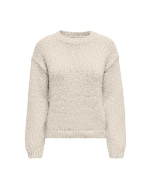 Only onlbea ls o-neck cc knt 15350813 pumice