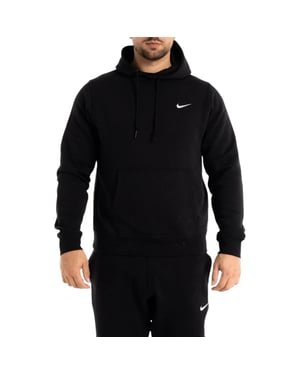 Nike Mens Fleece Hoodie Swoosh Logo Overhead Hoody Pullover Sweat