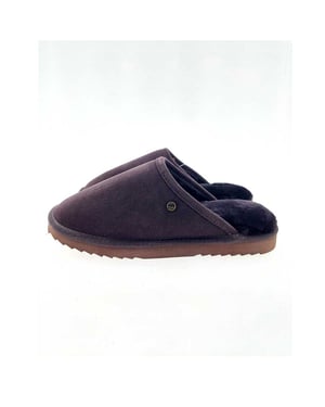 Warmbat Pantoffels classic clc521065 choco donker