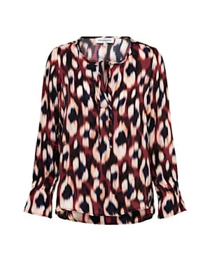 &Co Woman &co women blouse melina faded small wine red