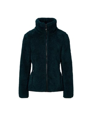 Nordberg evy fleece fleece sweater met rits dames -