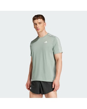 Own the Run 3-Stripes Tee