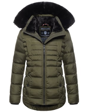 Navahoo Lissandra gewatteerde winterjas voor dames - warm en stijlvol