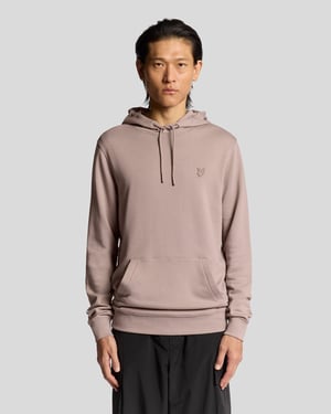 Lyle & Scott Superfine Cotton Loopback Hoodie - Grey