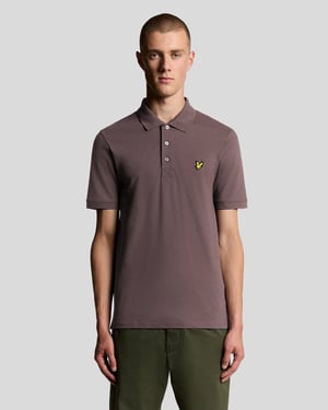 Lyle & Scott katoenen poloshirt - bruin