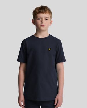 Lyle & Scott Jongens Katoenen T-shirt - Marineblauw