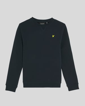 Lyle & Scott Jongens Klassieke Ronde Hals Sweatshirt - Marineblauw