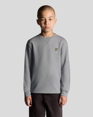Lyle & Scott Boys' Classic Crew Neck Sweatshirt - Grey