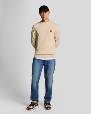 Lyle & Scott Regular Fit Tapered Denim Jeans - Blauw