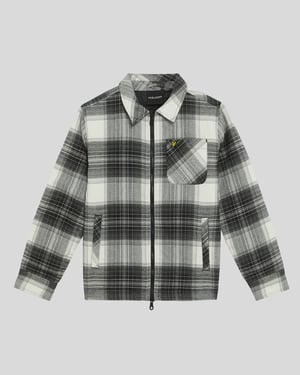 Lyle & Scott Boys' Brushed Check Jacket - Black
