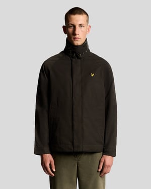 Lyle & Scott Tartan Lined Hunting Jacket - Black