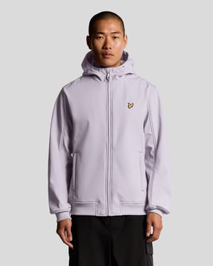 Lyle & Scott fleece gevoerde softshelljas - roze