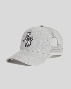 Lyle & Scott Patch Baseballkeps - Grå