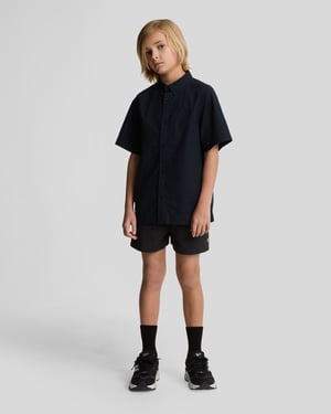 Lyle & Scott Jongens Effen Zwemshort - Zwart
