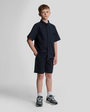 Lyle & Scott Pojkar Linnebyxor - Marinblå