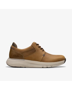 Motion Trek PT Dark Tan Lea Trainers