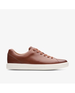 Un Costa Lace British Tan Lea Trainers