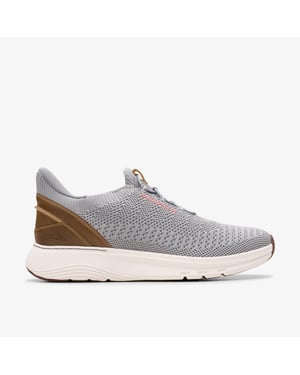 Motion Trek LO Grey Knit Trainers