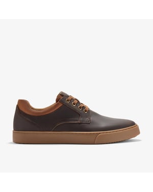 Lockton Tie Tan Oily Leather Trainers