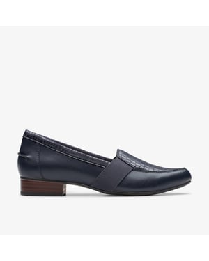 Juliet Beat Navy Leather Shoes