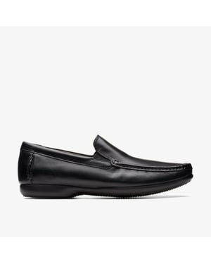Finer Zon Zwarte Leren Schoenen