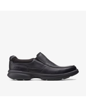 Bradley Vrije Zwarte Tumbled Leren Schoenen