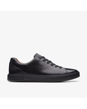 Un Costa Lace Black Trainers