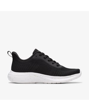 Izza Knit Black Trainers