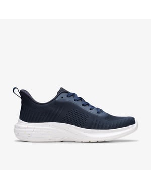 Izza Knit Navy Trainers