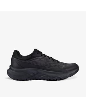 Tawstock Lace Black Knit Trainers