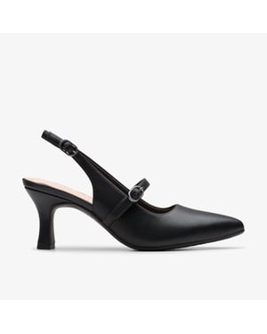 Kataleyna Ruby Black Leather Shoes