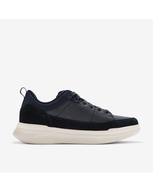 Burford Lace Navy Trainers