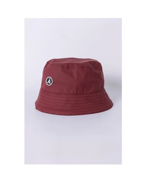 TANTÄ RAINWEAR Burgundy regenhoedje drëpsen tantä rainwear