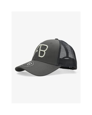 AB Lifestyle Cap trucker charcoal desert sage logo